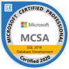 MCSA SQL Database Development