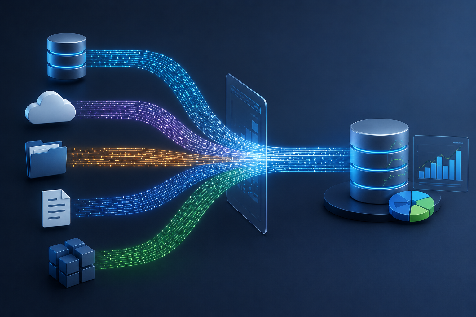 Arquitectura moderna de integración y automatización de datos con Azure Data Factory, Synapse Analytics y Power BI para analítica empresarial